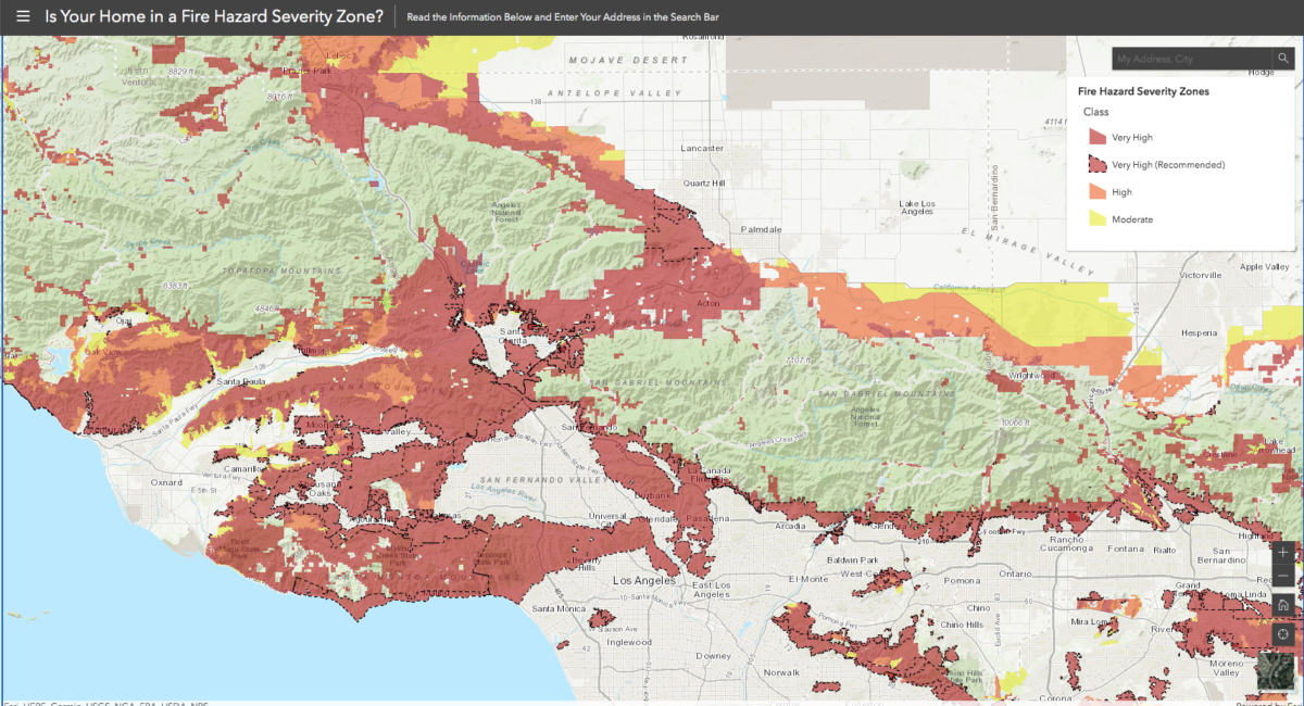 Maps Of California Fire Zones: Is Your Street Affected Under SB 9 ...