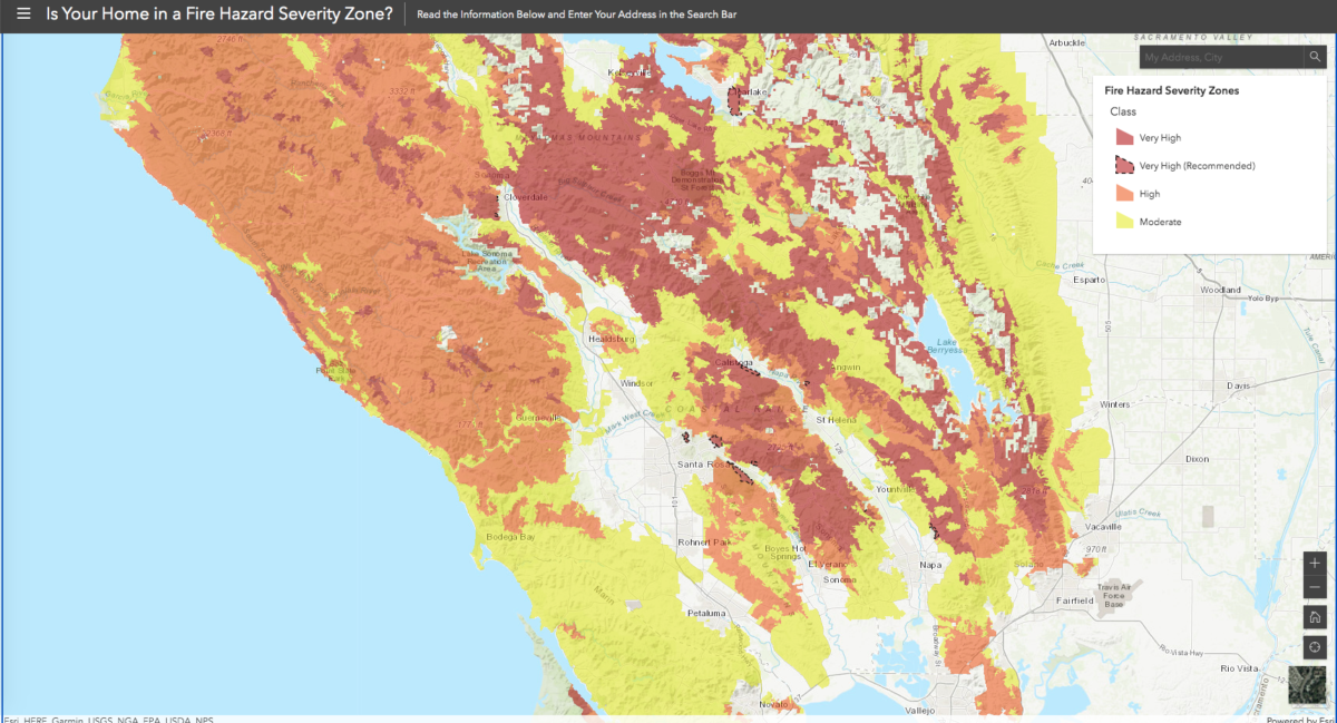 Maps of California Fire Zones: Is Your Street Affected Under SB 9 ...